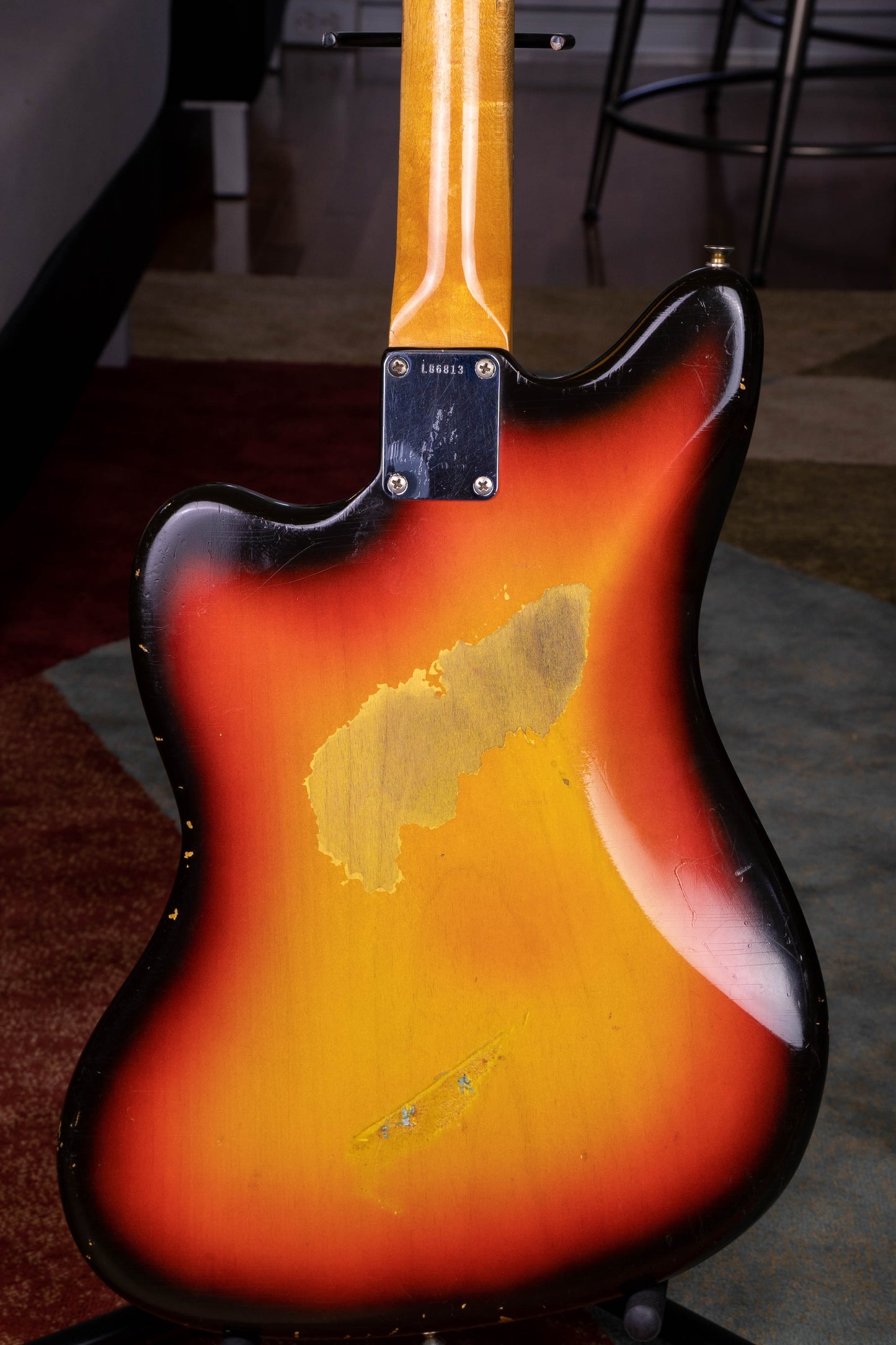 Fender Jazzmaster 1965 sunburst ~>Clay dots<~ (all original!) perfect setup w/Gilded treatment!!~~