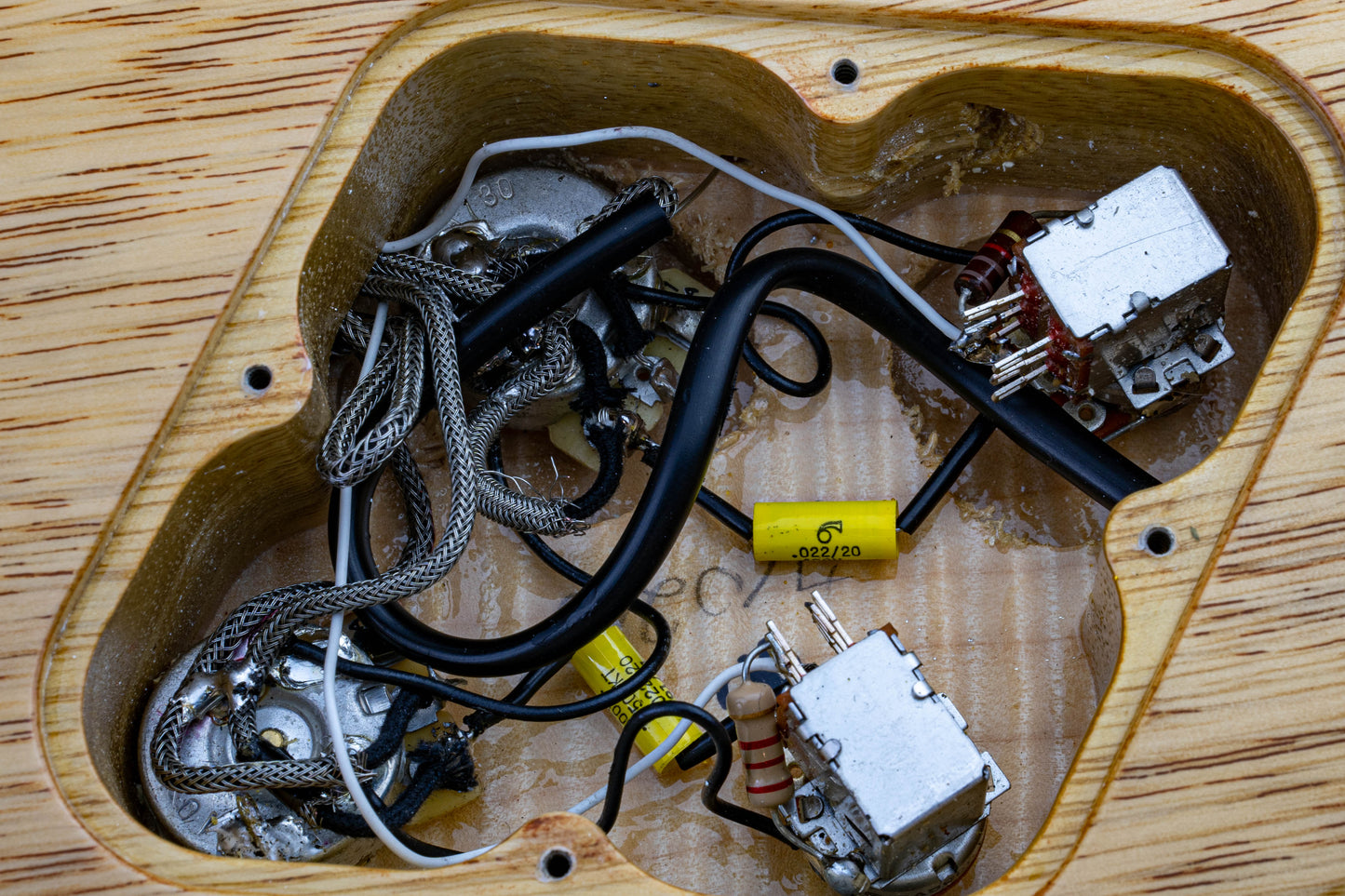 Paul Reed Smith McCarty 594 Wood Library 2017 Fire Red to Grey Black Fade