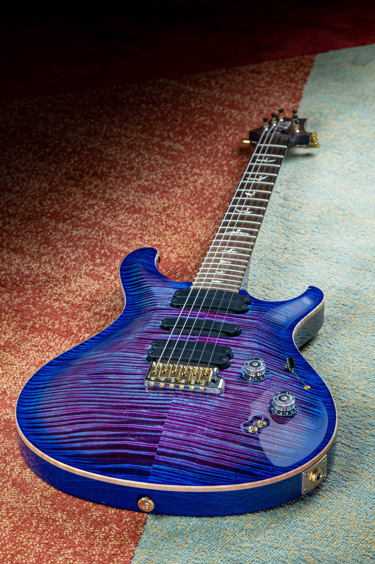 PRS 509 Wood Library 2022 Violet Blue Burst