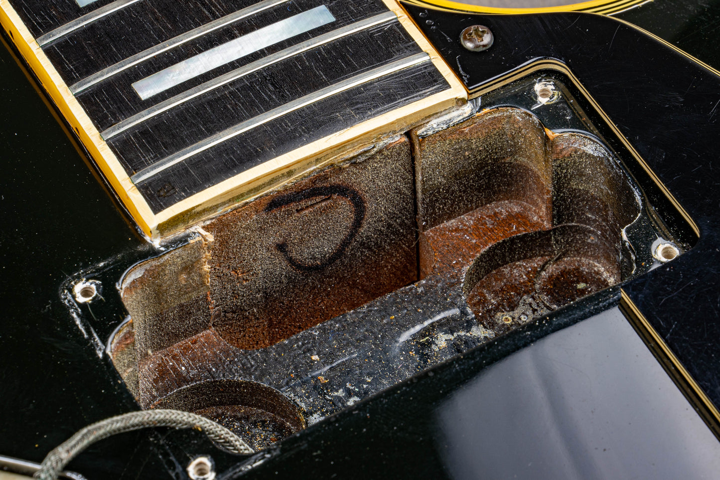 Gibson Les Paul Custom Black Beauty 1972 Factory Chrome