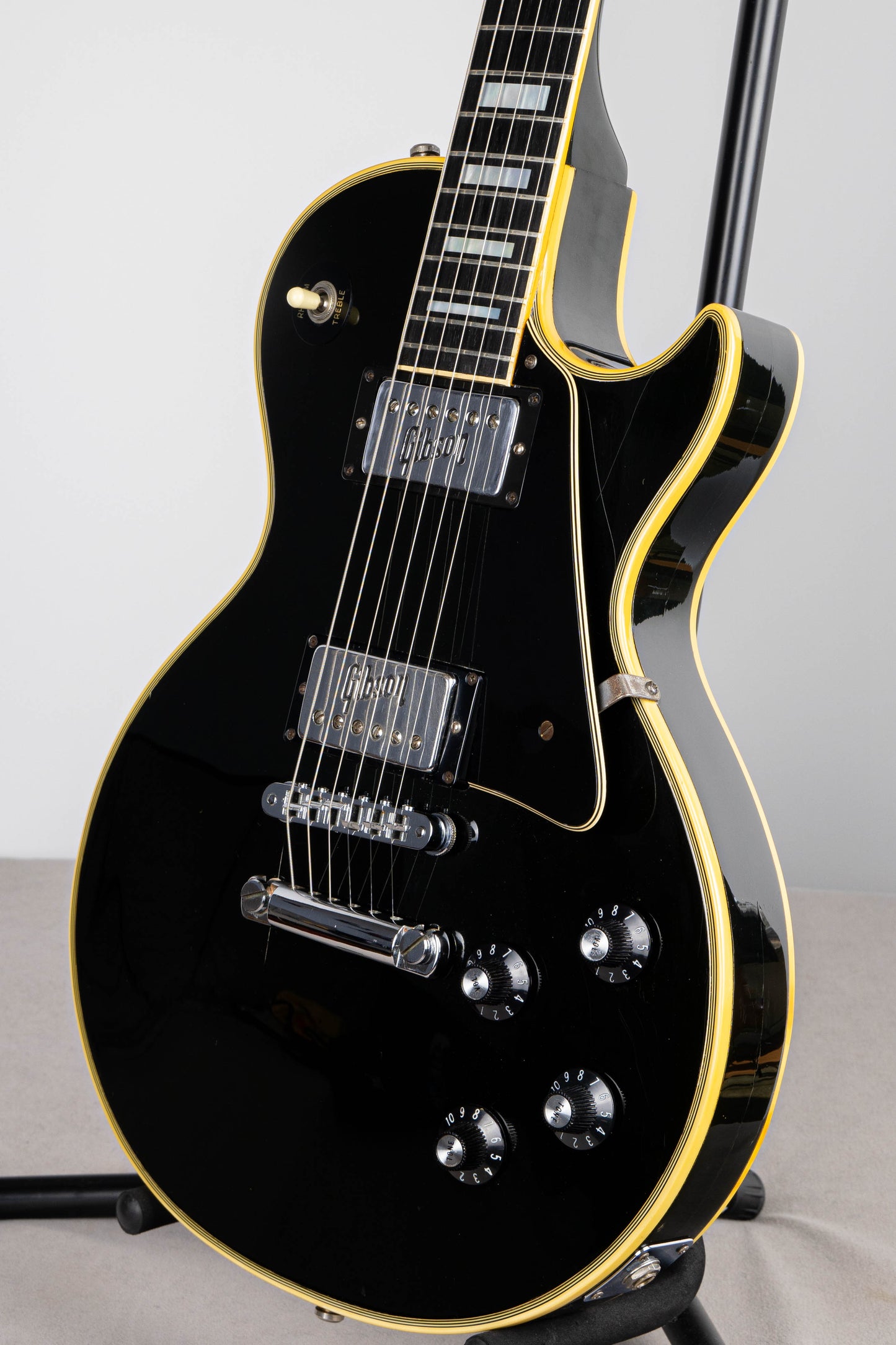 Gibson Les Paul Custom Black Beauty 1972 Factory Chrome