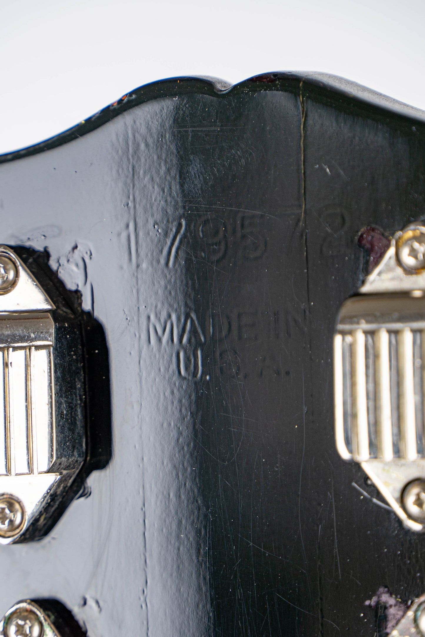 Gibson Les Paul Custom Black Beauty 1972 Factory Chrome