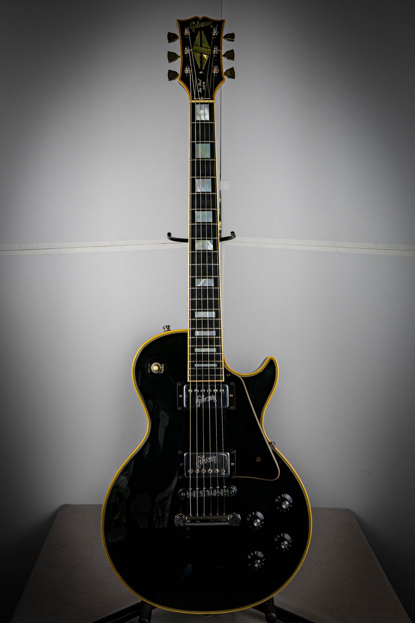 Gibson Les Paul Custom Black Beauty 1972 Factory Chrome