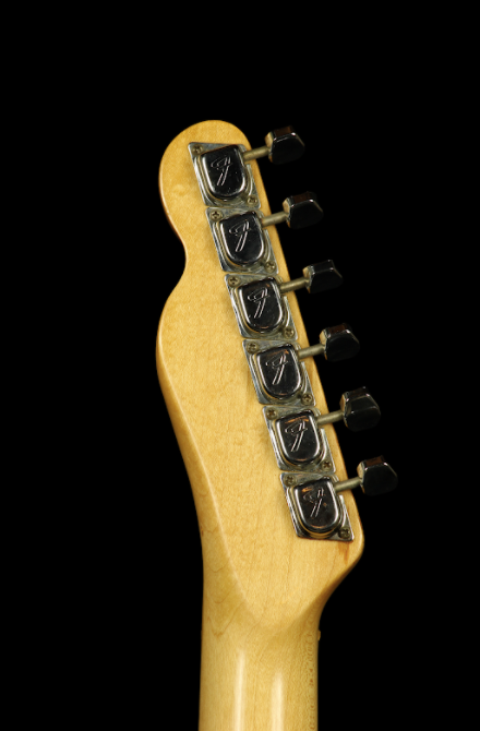 Black Fender Telecaster with Maple Fretboard 1970