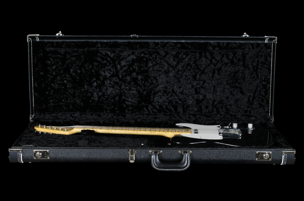 Black Fender Telecaster with Maple Fretboard 1970
