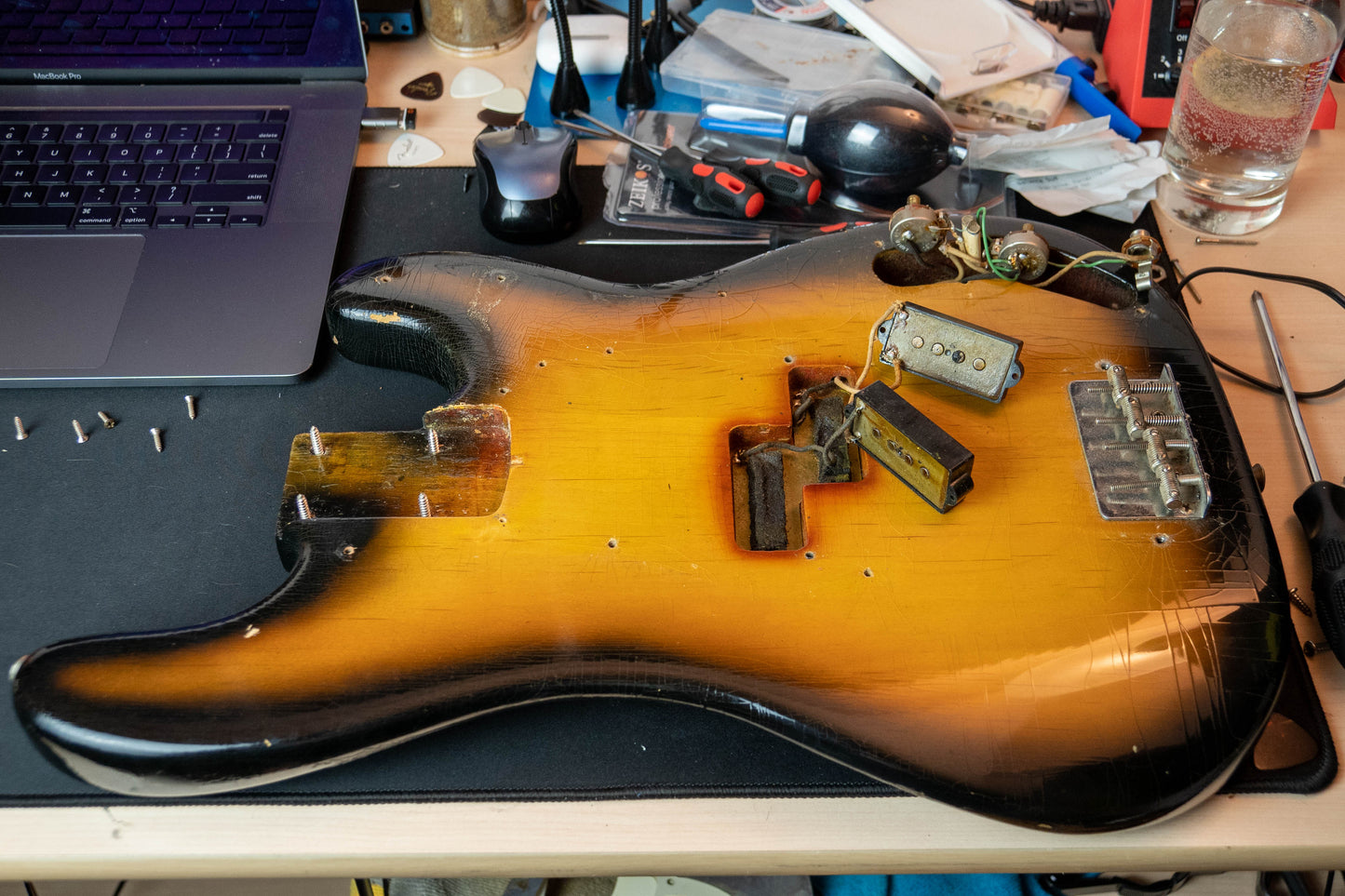 Fender Precision bass 1960 Sunburst