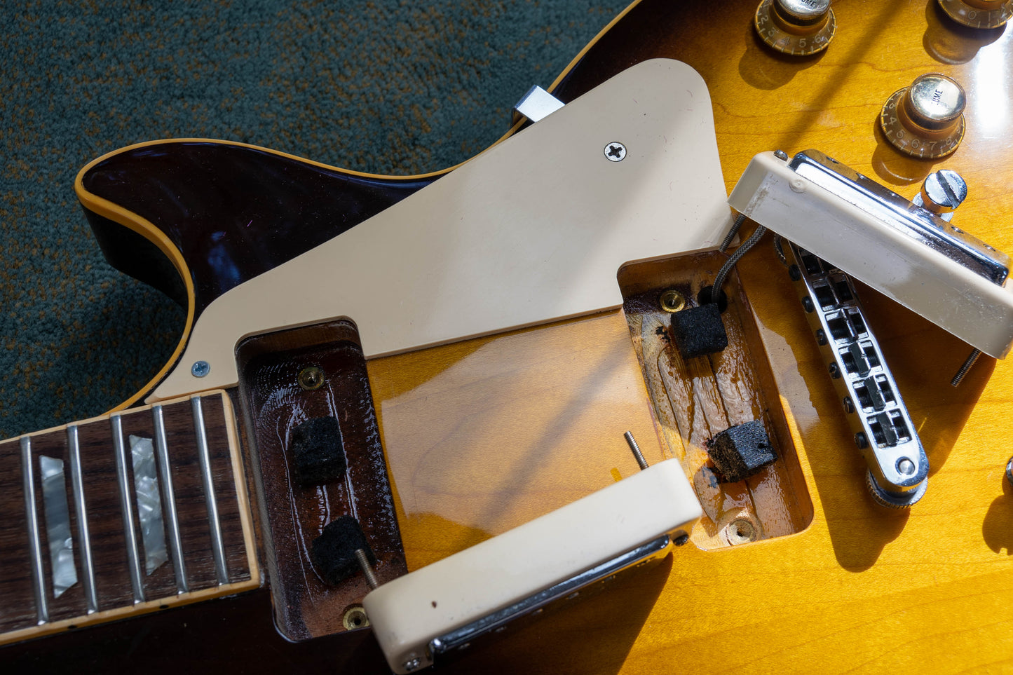 Gibson Les Paul Deluxe Tobacco Burst 1976