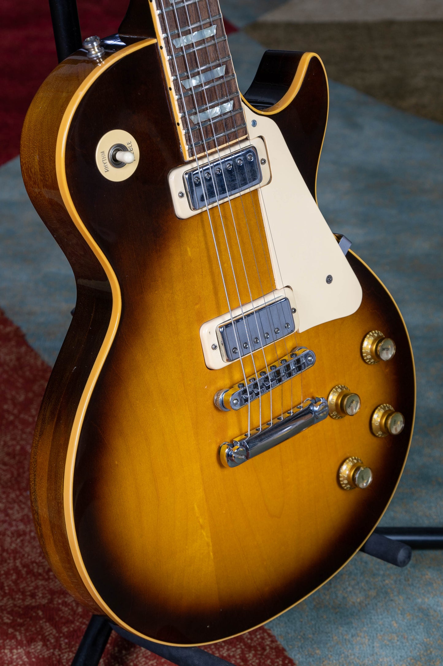 Gibson Les Paul Deluxe Tobacco Burst 1976