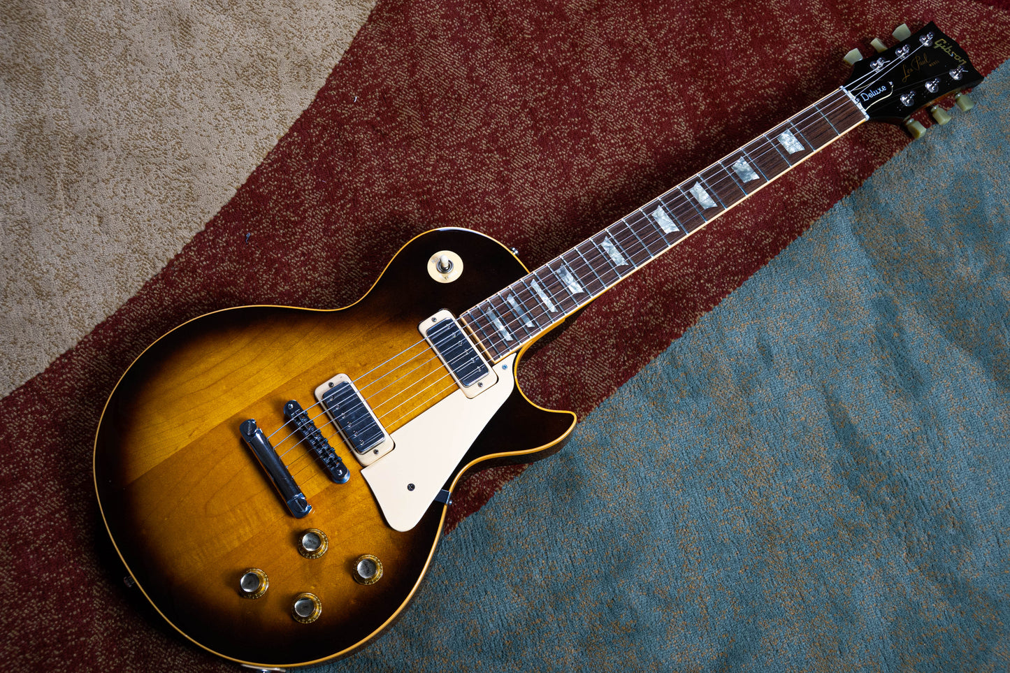 Gibson Les Paul Deluxe Tobacco Burst 1976