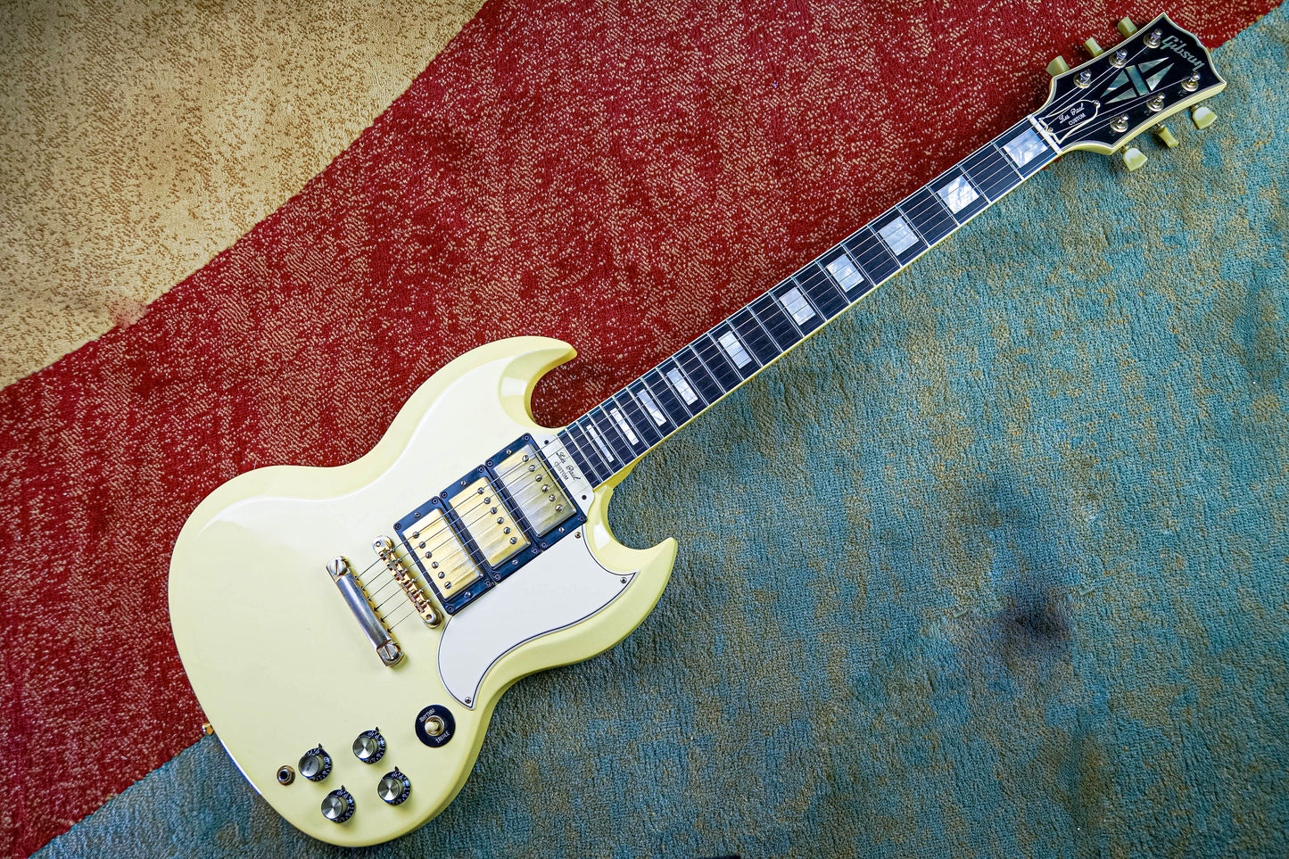 Gibson Custom Shop '63 Les Paul SG Custom Reissue Classic White