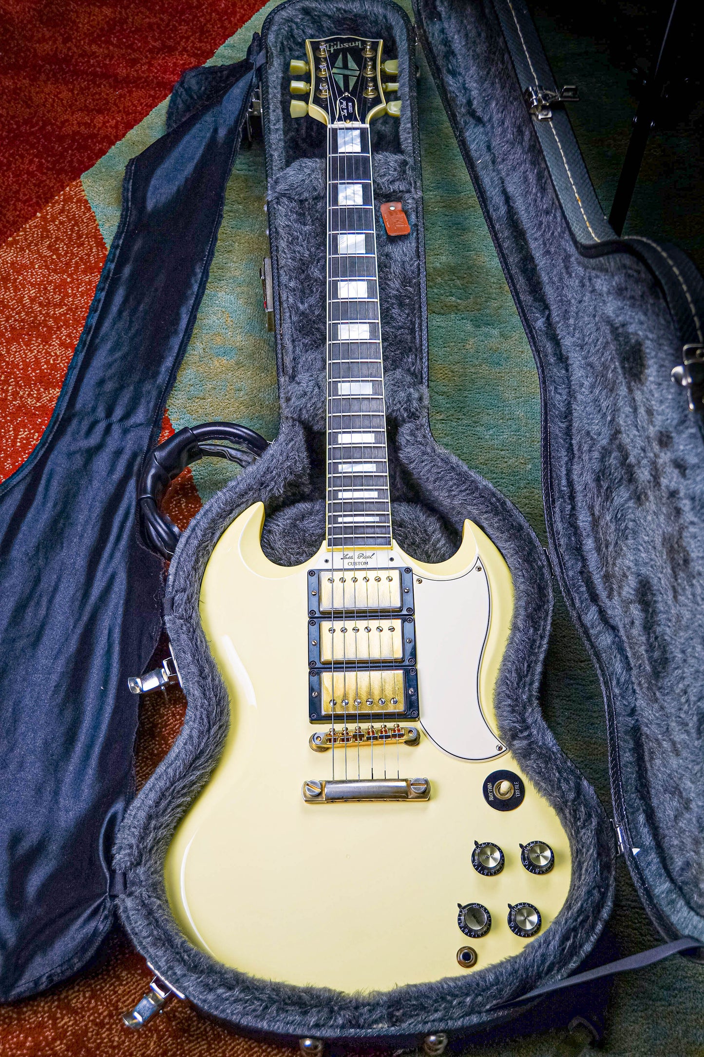Gibson Custom Shop '63 Les Paul SG Custom Reissue Classic White