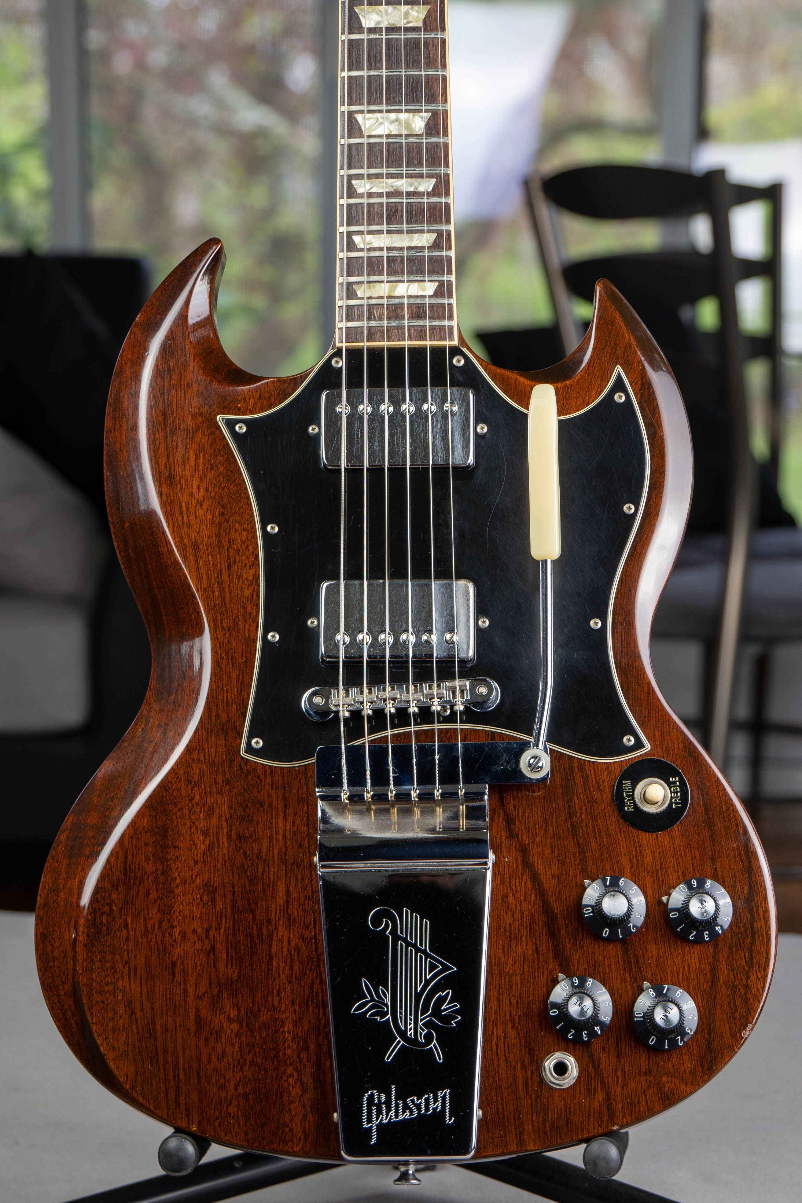 Galaxy indstudering Fjernelse Gibson Sg Standard 1970 Walnut – Gilded Guitars