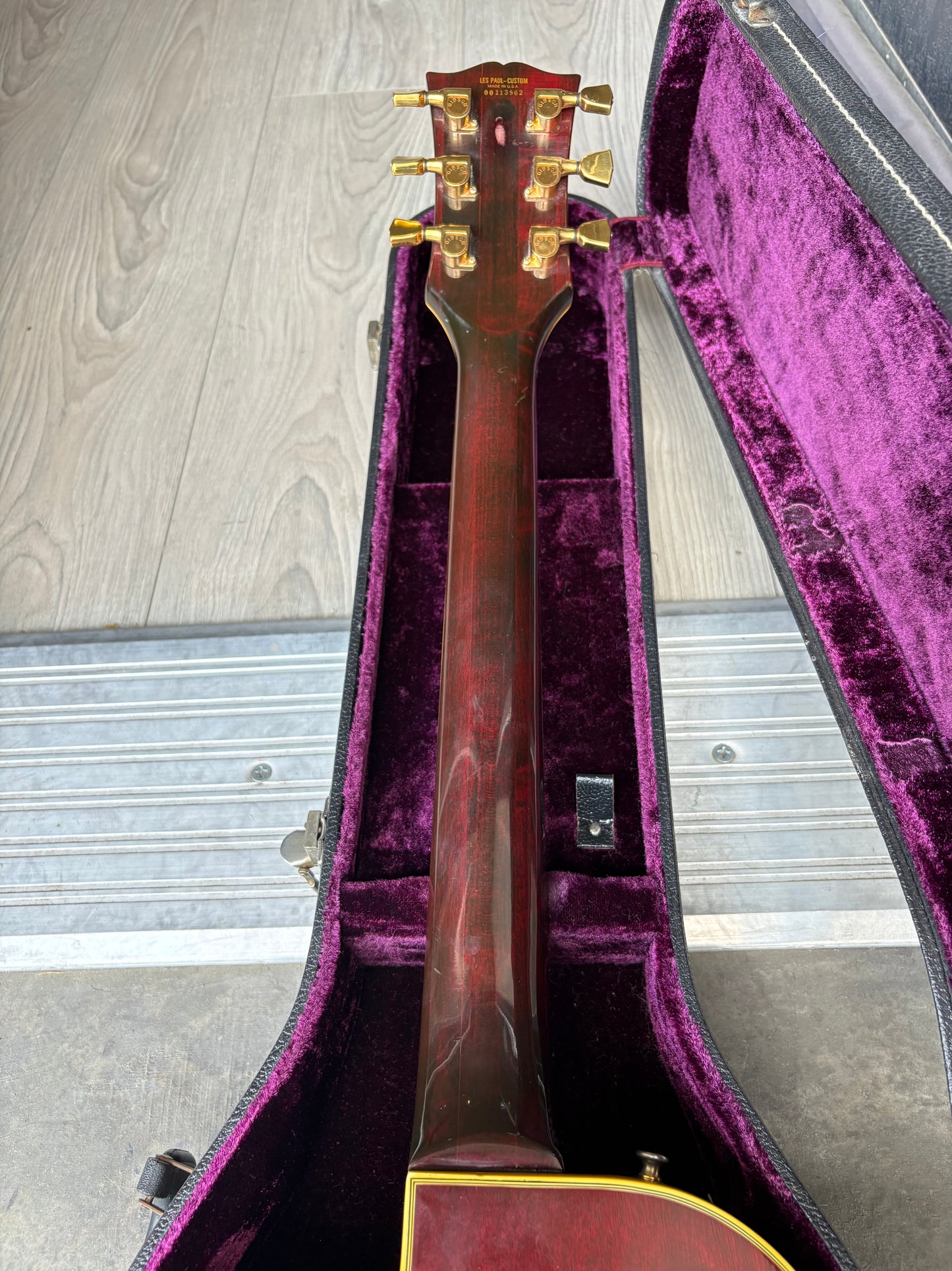 Gibson les Paul custom 1976 wine red