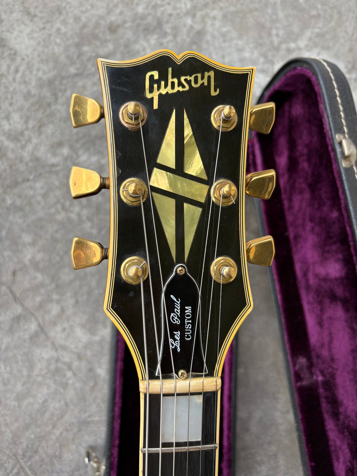 Gibson les Paul custom 1976 wine red