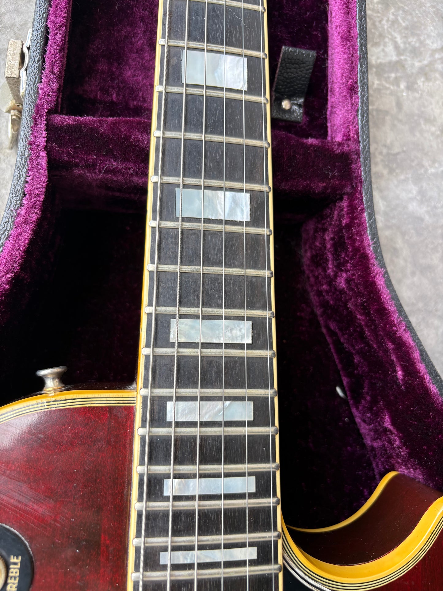 Gibson les Paul custom 1976 wine red