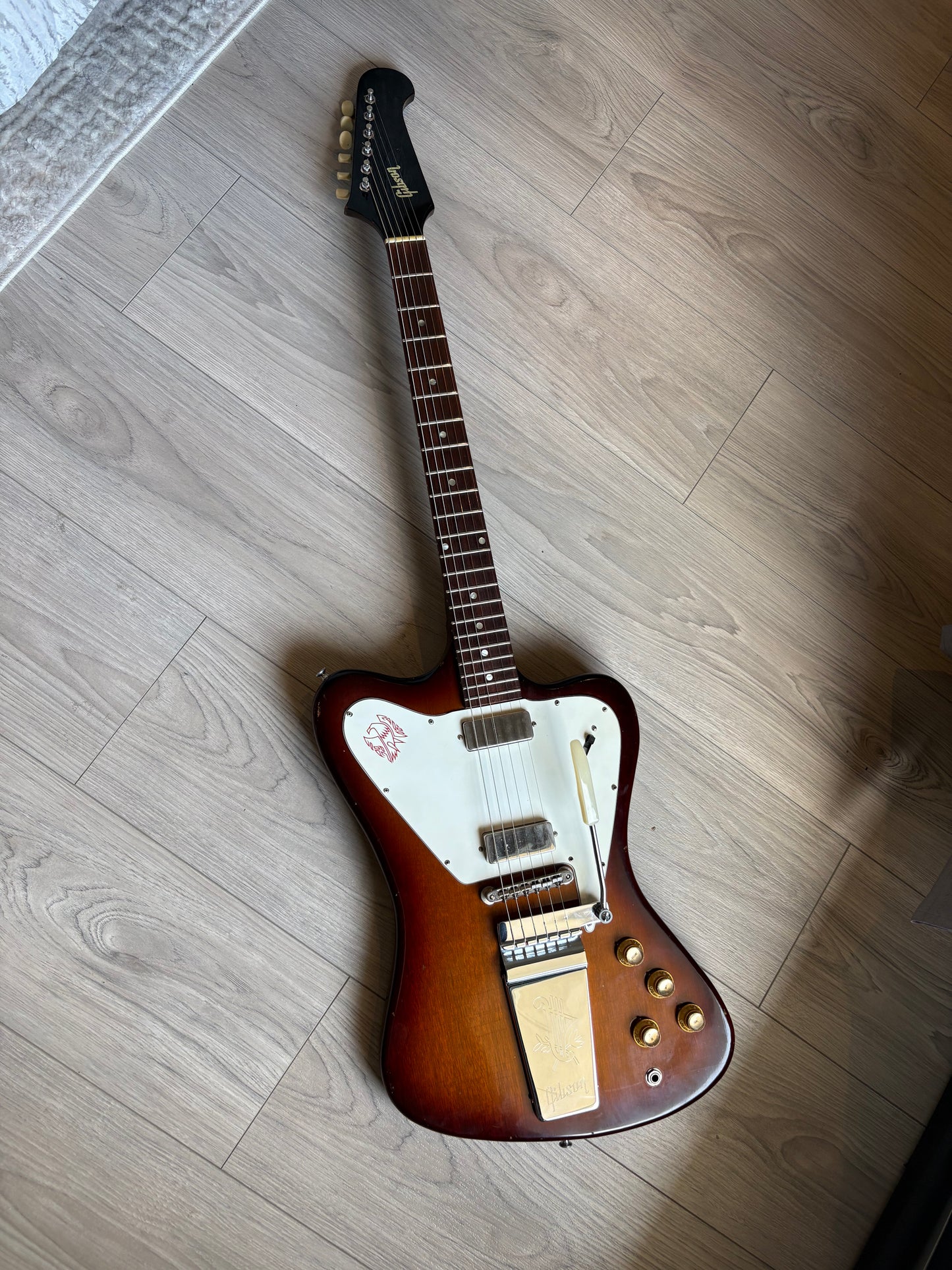 Gibson Firebird V Non-Reverse 1965 Sunburst (All original w/OHSC)