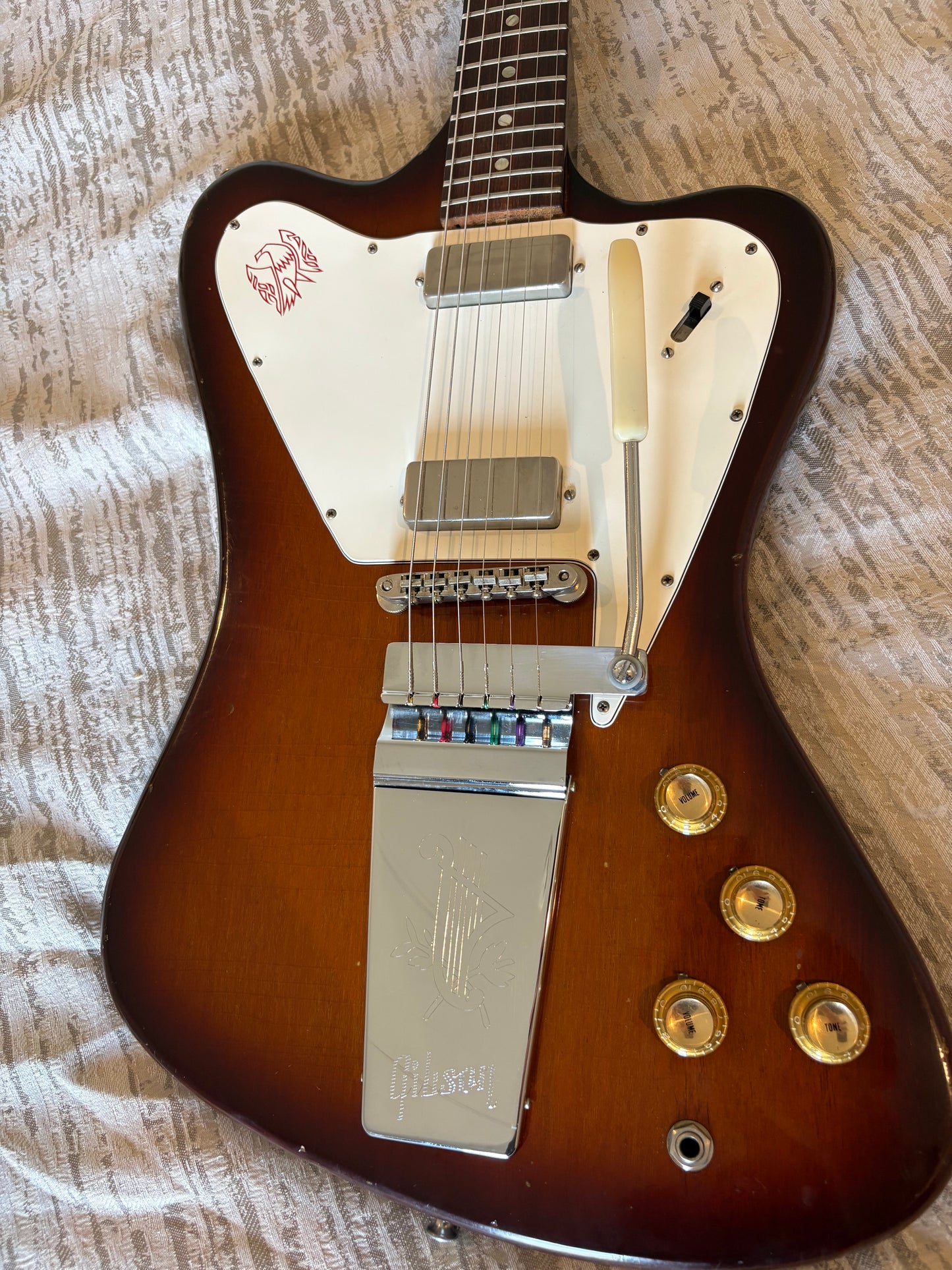Gibson Firebird V Non-Reverse 1965 Sunburst (All original w/OHSC)