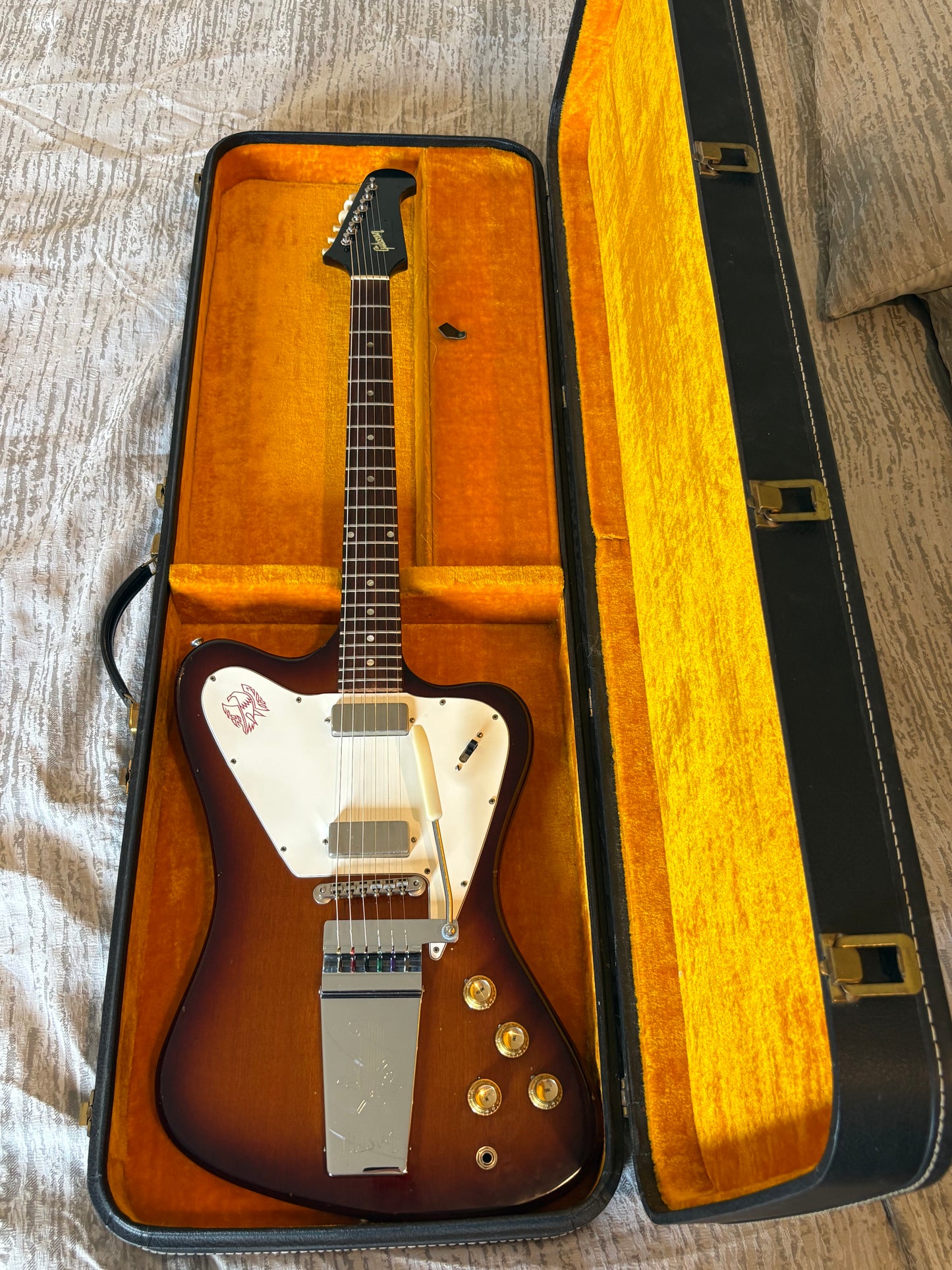 Gibson Firebird V Non-Reverse 1965 Sunburst (All original w/OHSC)