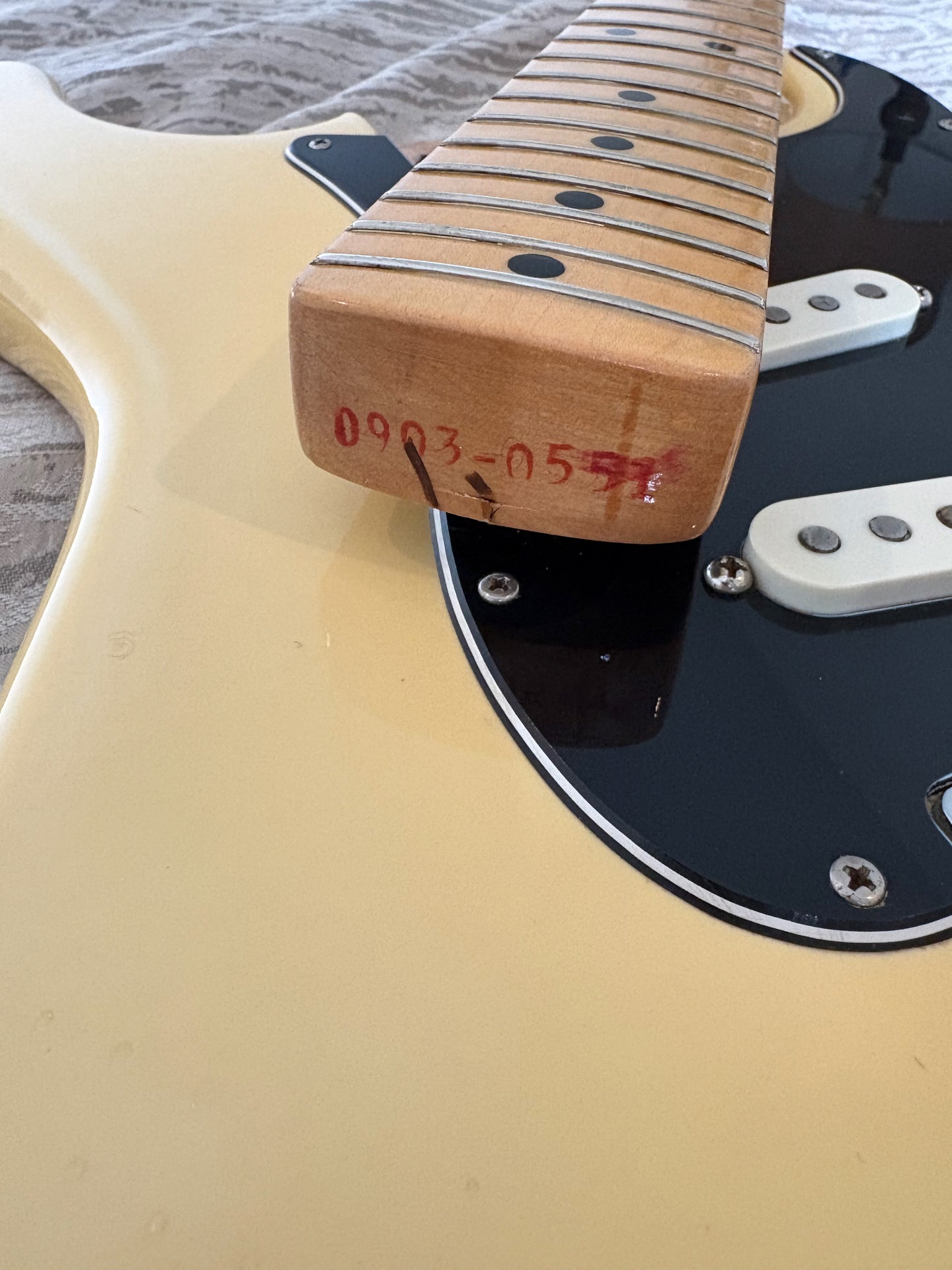 Fender Stratocaster Hardtail 1976 Olympic White (All original W/OHSC except Knobs)