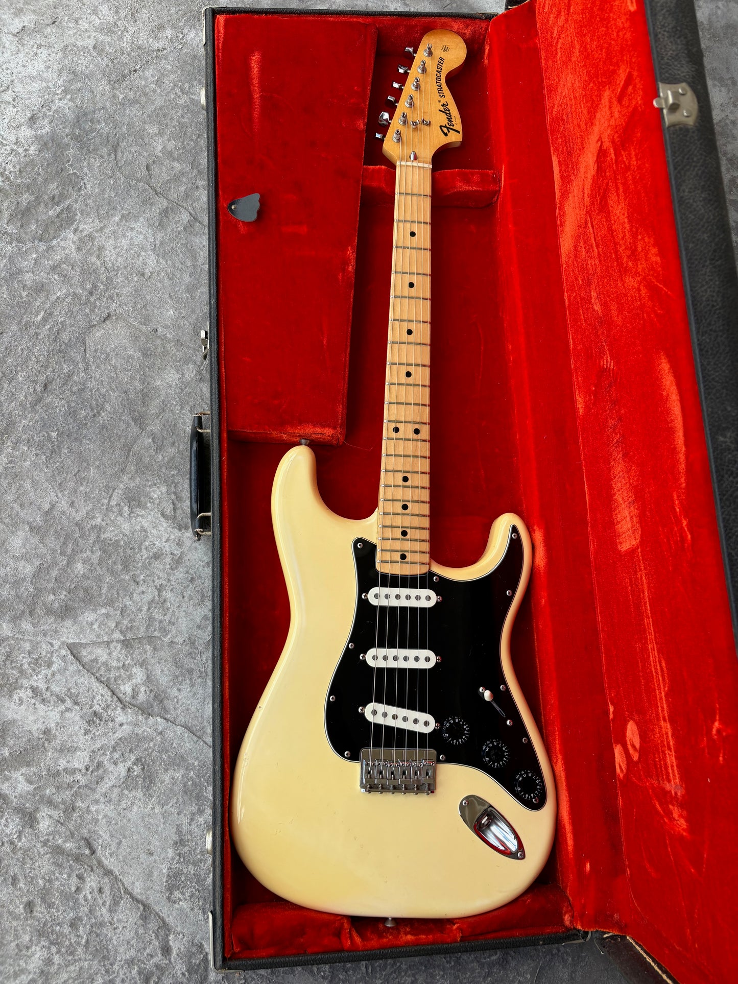 Fender Stratocaster Hardtail 1976 Olympic White (All original W/OHSC except Knobs)