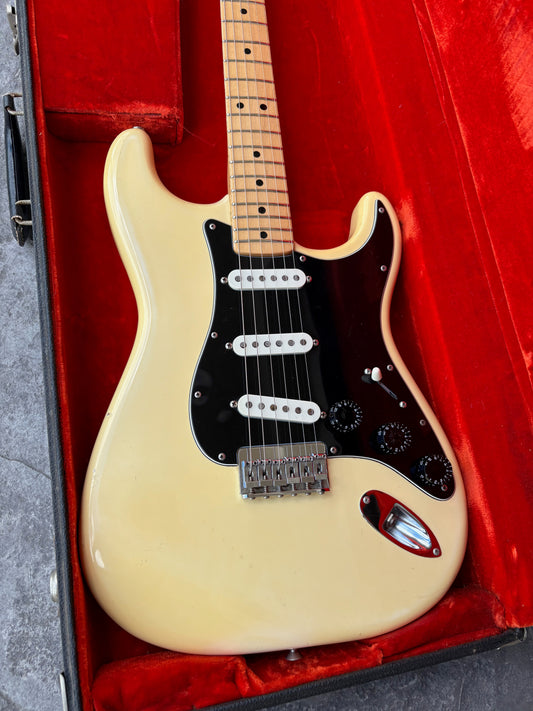 Fender Stratocaster Hardtail 1976 Olympic White (All original W/OHSC except Knobs)