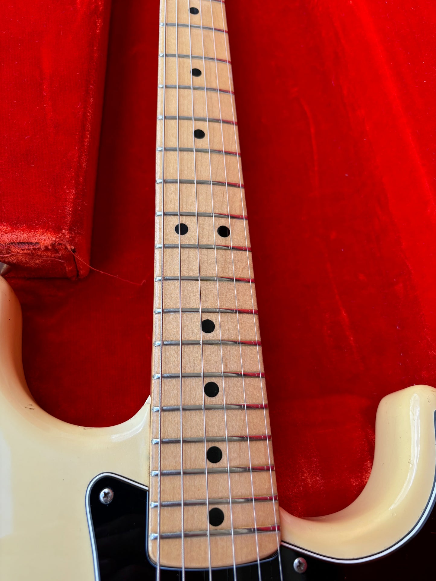 Fender Stratocaster Hardtail 1976 Olympic White (All original W/OHSC except Knobs)