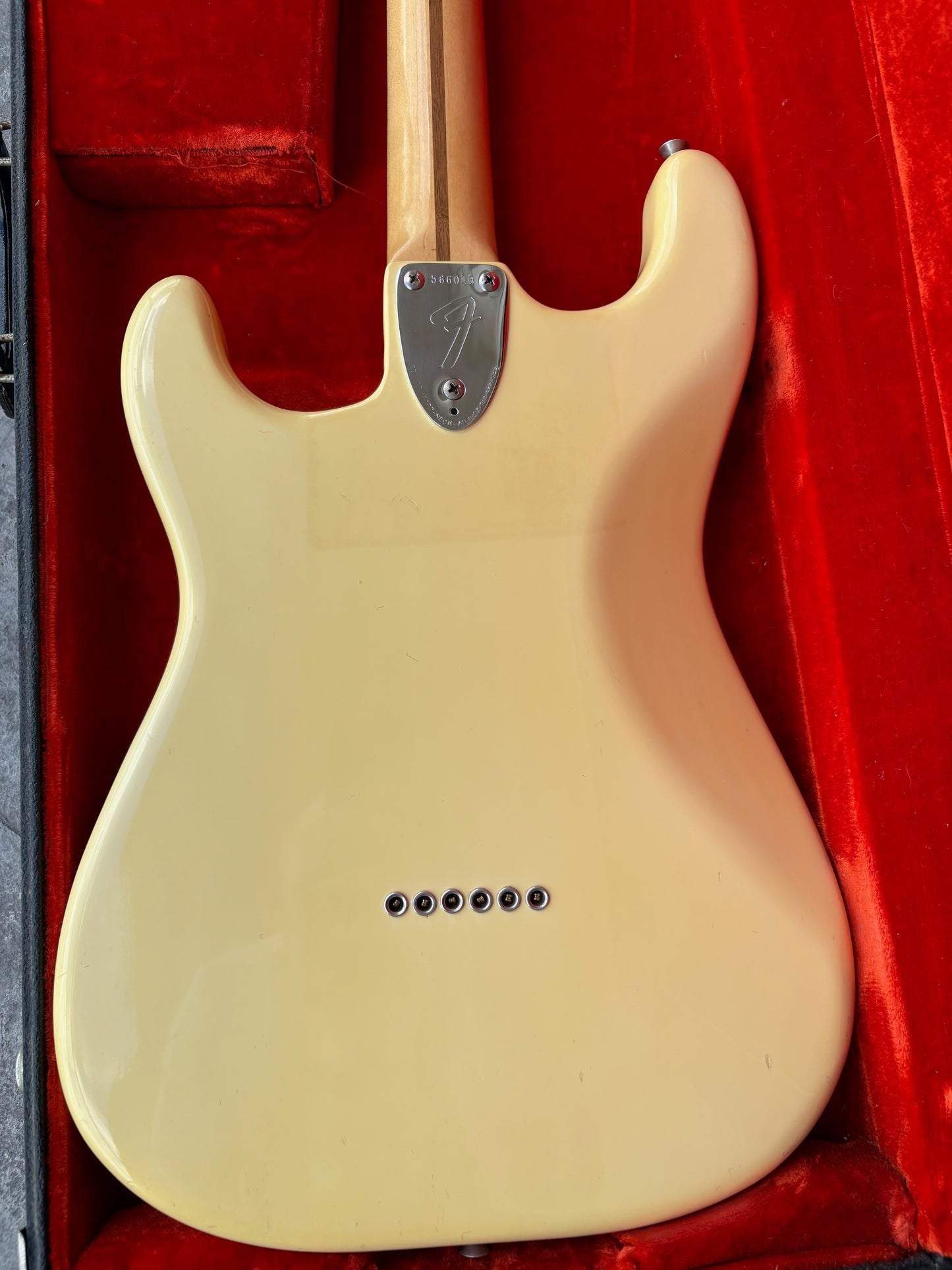 Fender Stratocaster Hardtail 1976 Olympic White (All original W/OHSC except Knobs)