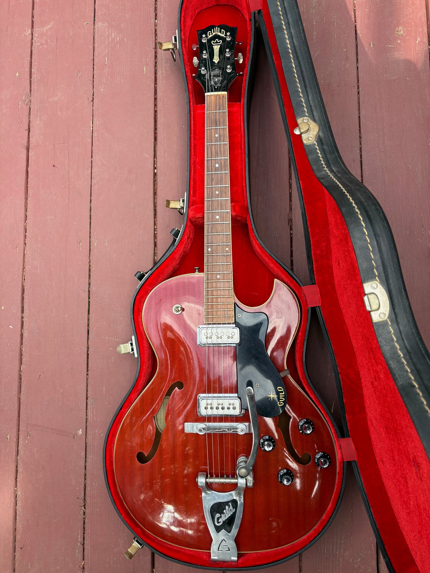 Guild Starfire III 1963 Cherry