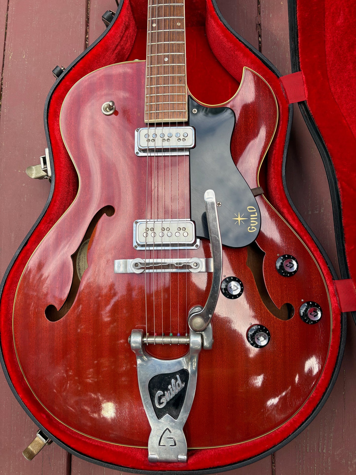 Guild Starfire III 1963 Cherry