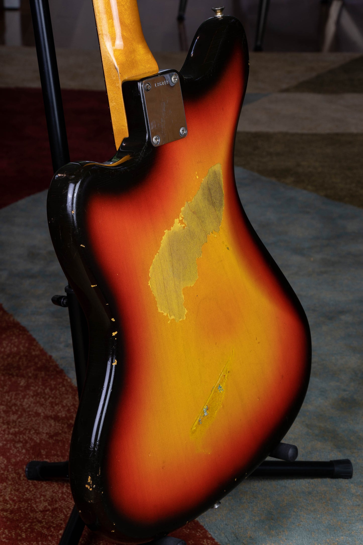Fender Jazzmaster 1965 sunburst ~>Clay dots<~ (all original!) perfect setup w/Gilded treatment!!~~