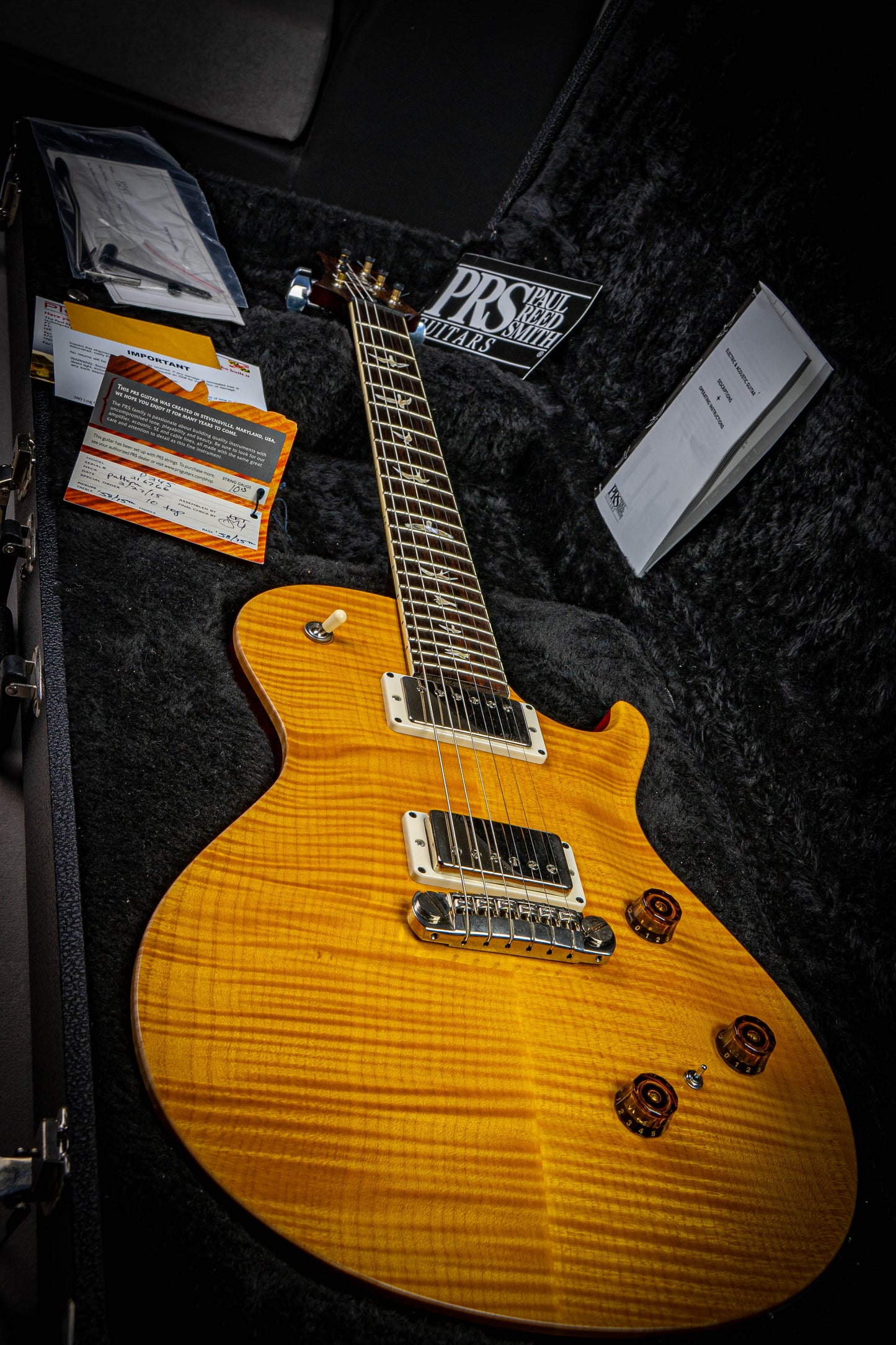 PRS P245 10-top 2015 Honey