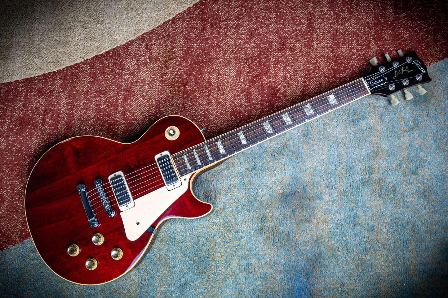 Gibson Les Paul Deluxe 1976 Wine Red