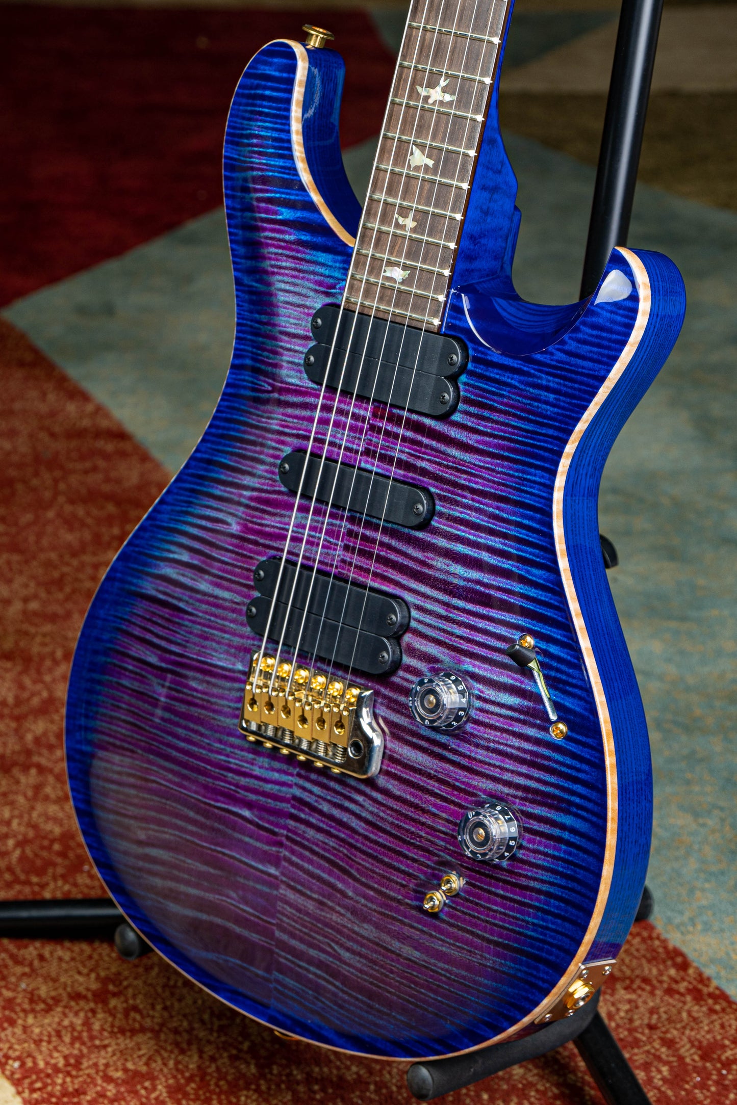 PRS 509 Wood Library 2022 Violet Blue Burst