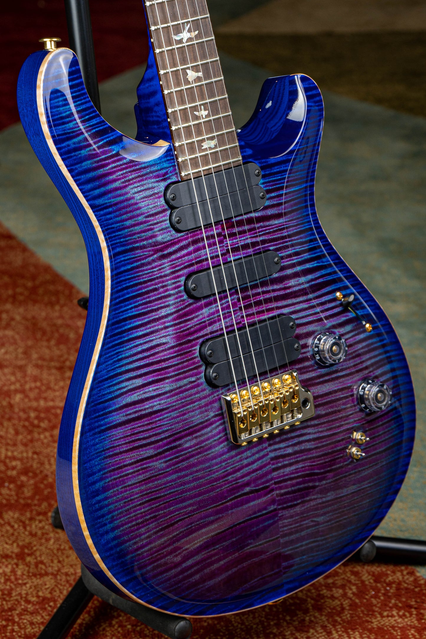 PRS 509 Wood Library 2022 Violet Blue Burst