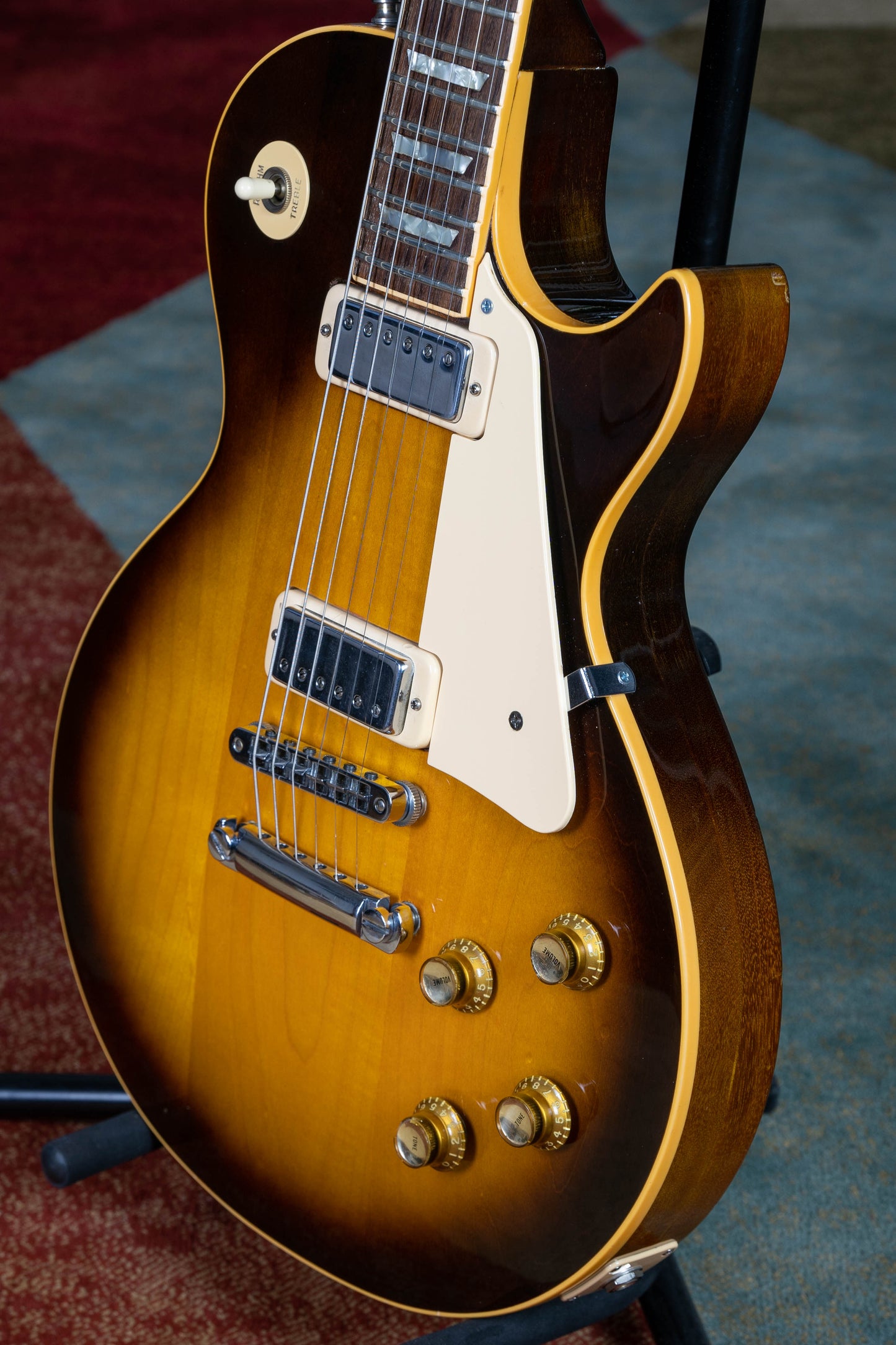 Gibson Les Paul Deluxe Tobacco Burst 1976