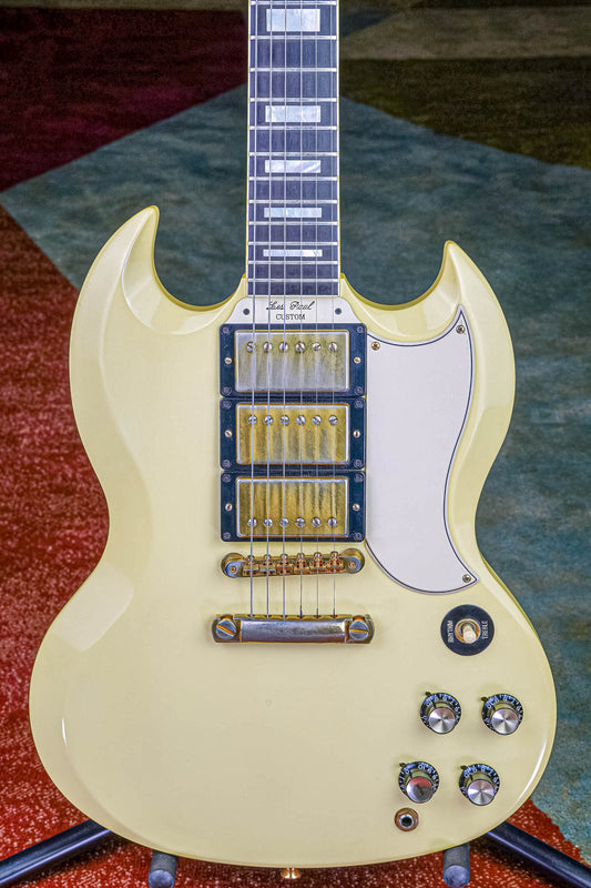 Gibson Custom Shop '63 Les Paul SG Custom Reissue Classic White